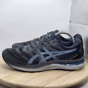 Asics Mens Gel Nimbus 23 1011B004 Mens Sz 10 Gray Blue Running‎ Shoes Sneakers